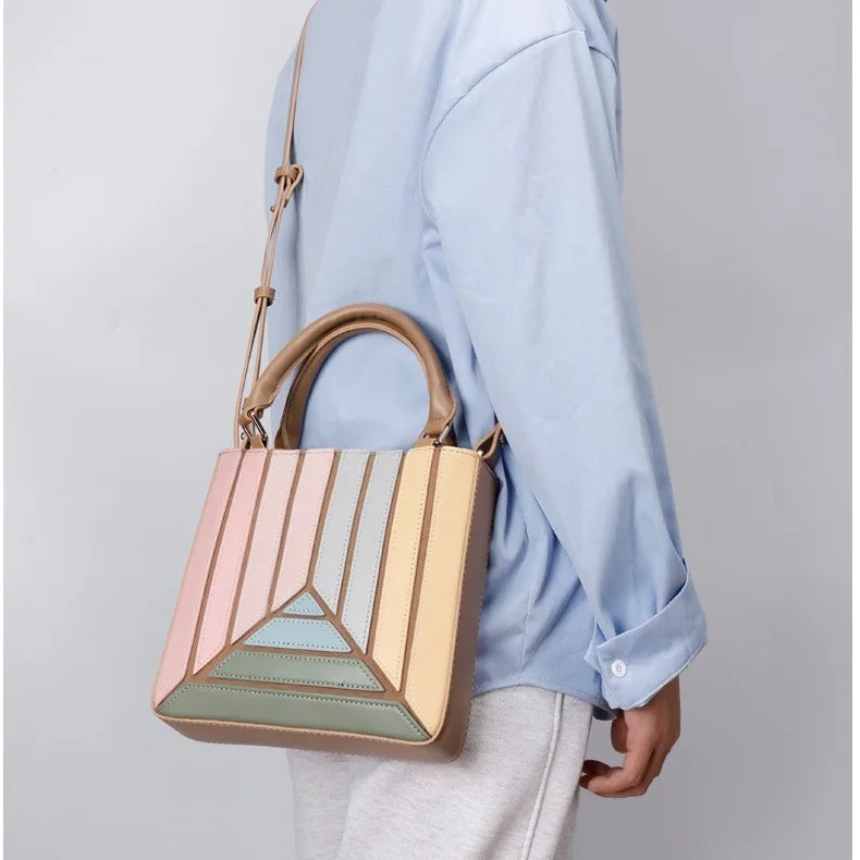 Borsa Geometrica Donna