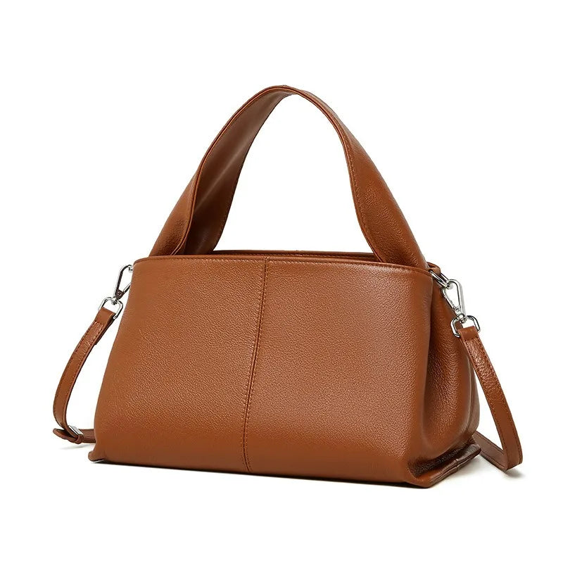 Borsa Dumpling in Vera Pelle