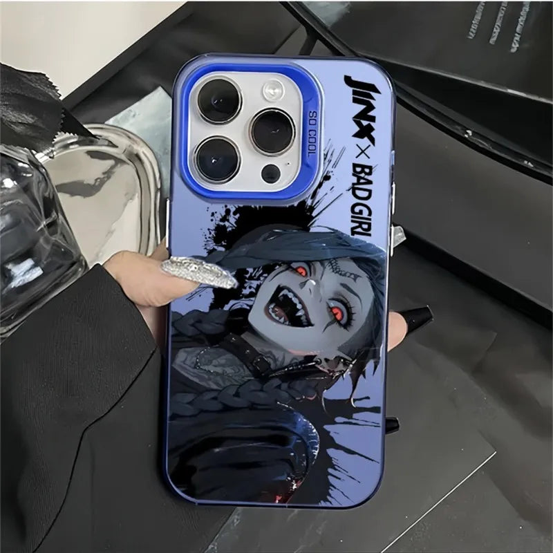 Cover per iPhone – Design Jinx League of Legends