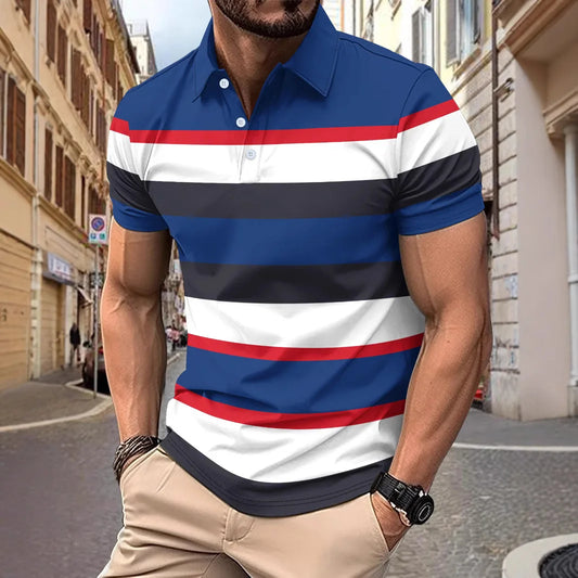 Polo Uomo Estiva Patchwork