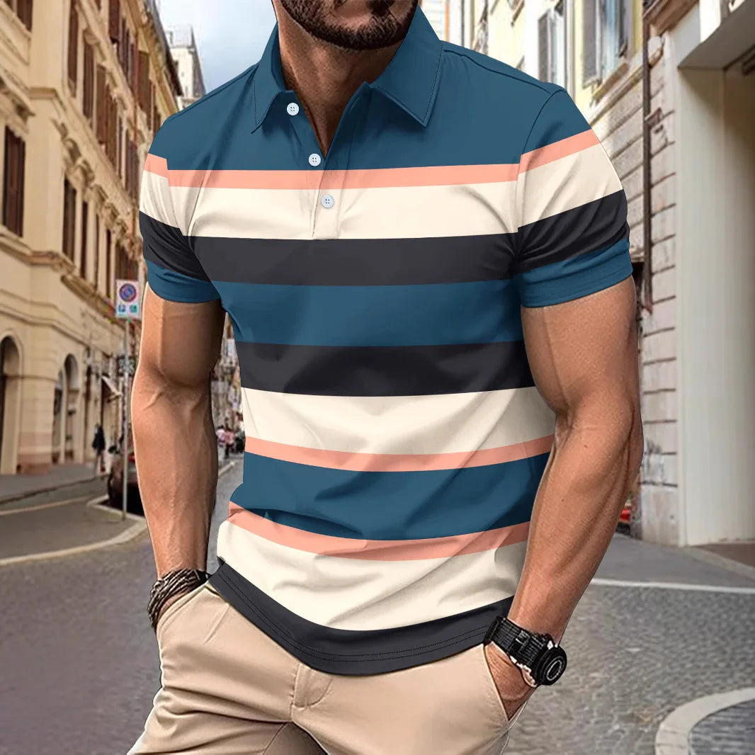 Polo Uomo Estiva Patchwork