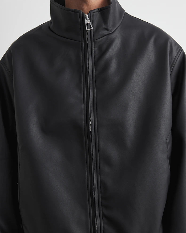 Giacca Uomo in Pelle Nera