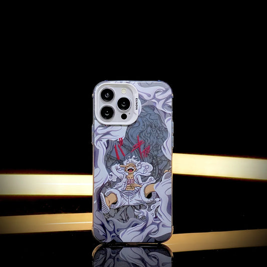 Cover Opaca Antiurto One Piece per iPhone