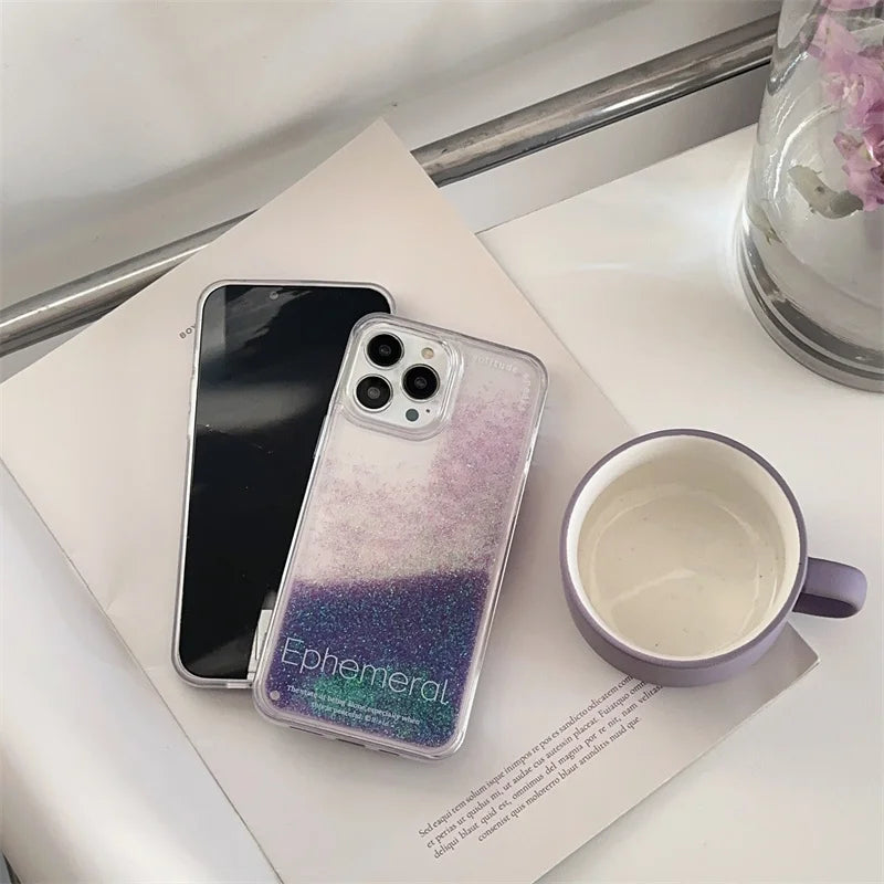 Custodia con Effetto Sabbie Mobili per iPhone