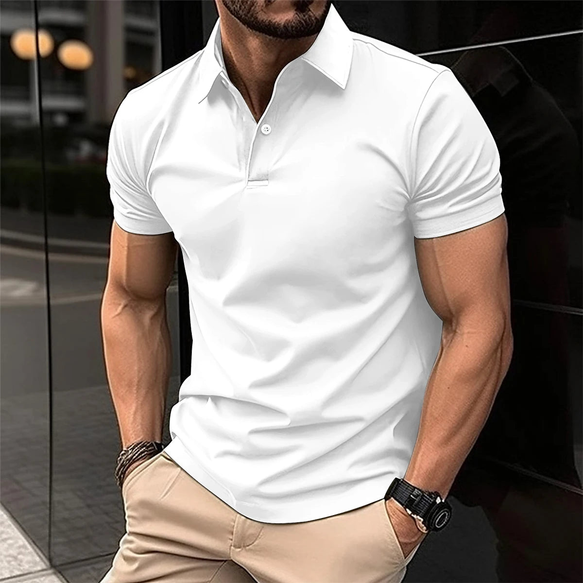 Polo Uomo Estiva Traspirante