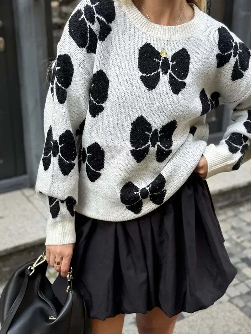 Maglione Stampa Farfalle