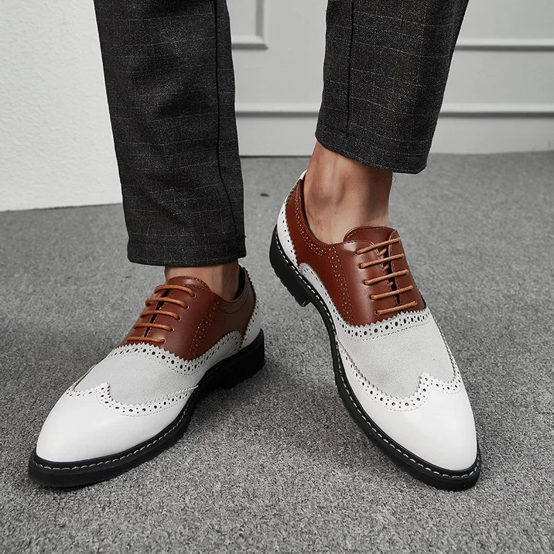Scarpe Brogue da Uomo Eleganti