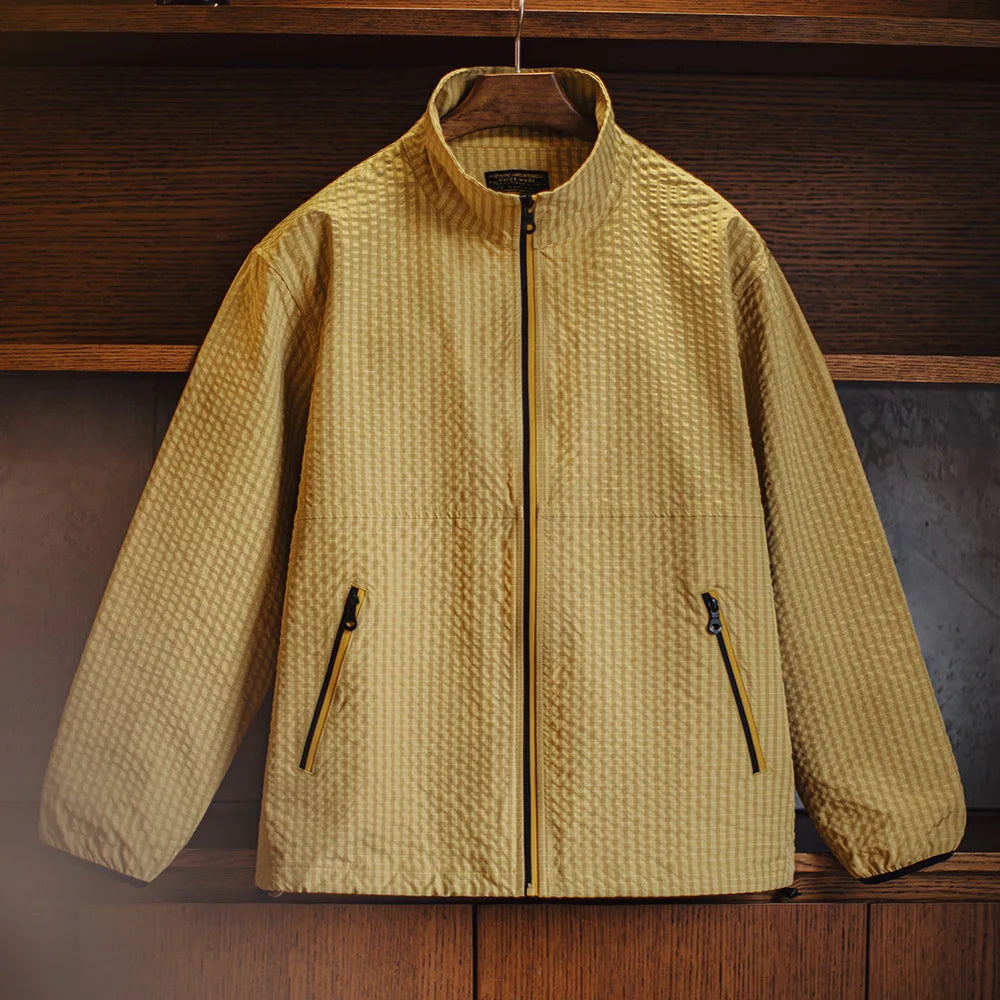 Giacca Uomo Check Giallo