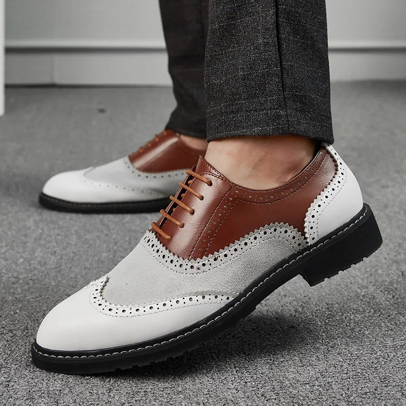 Scarpe Brogue da Uomo Eleganti