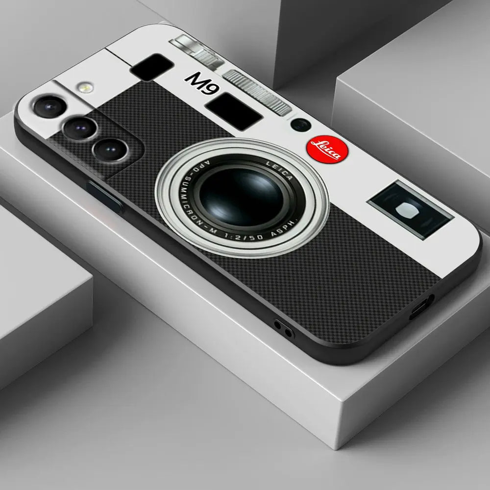 Case with Retro Design for Samsung Galaxy Series A