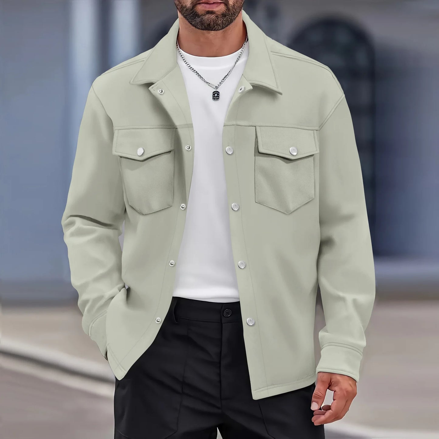 Giacca Uomo Smart Casual Leggera