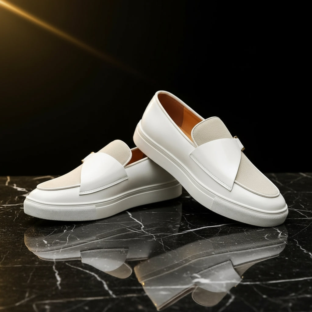 Sneakers Uomo con Suola Platform