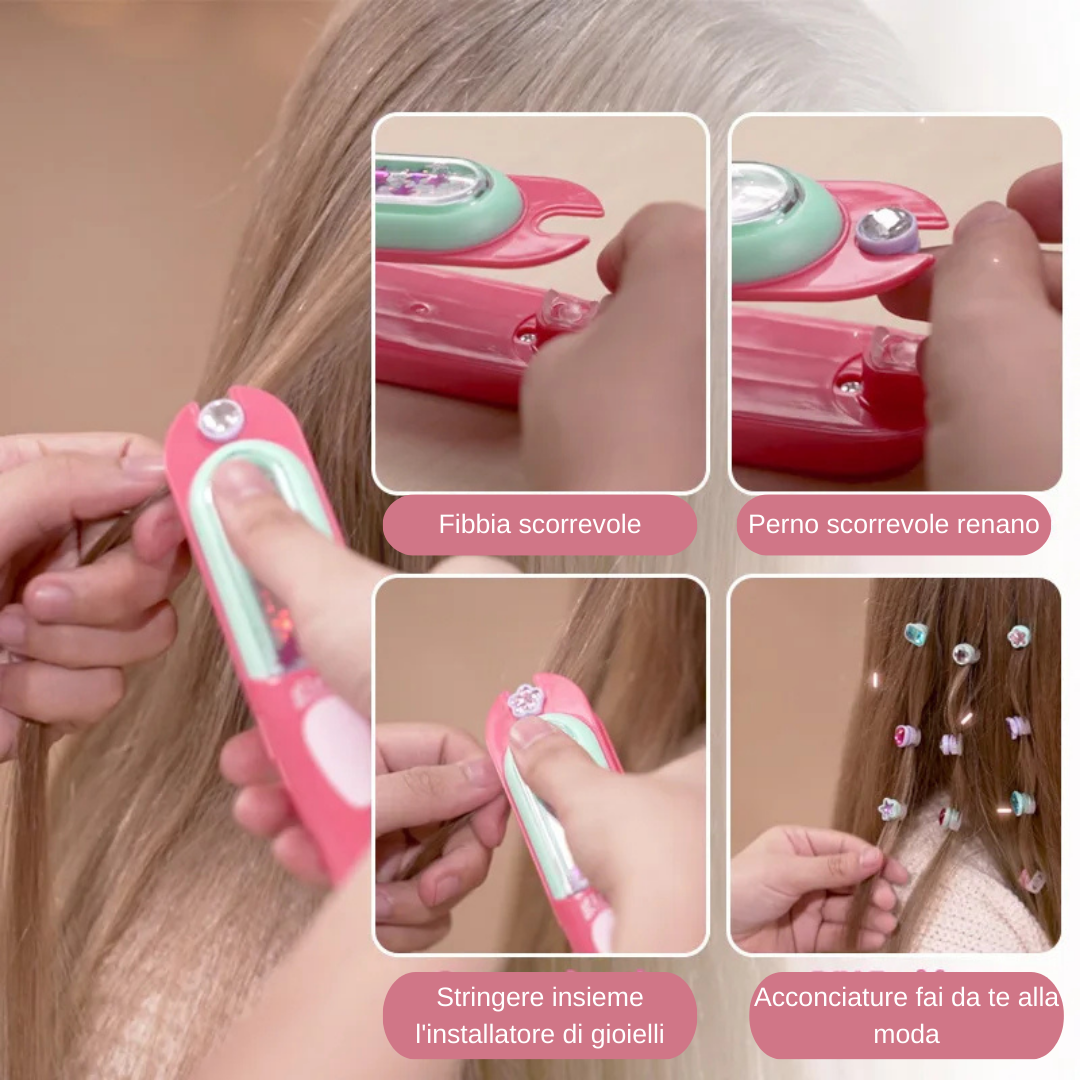 Kit Hair Gem Stamper