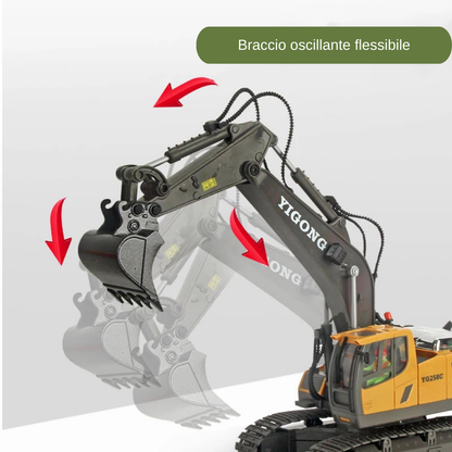 Escavatore RC 1:20 con Radiocomando