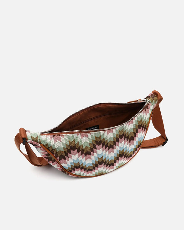 Riñonera Jacquard Misako Dilasi — ángulo 6