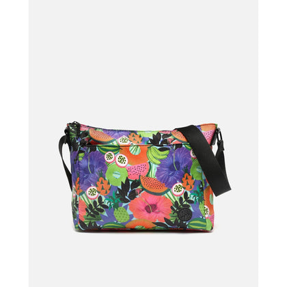 Bandolera de Nylon Reciclado Misako Wanda — Azul