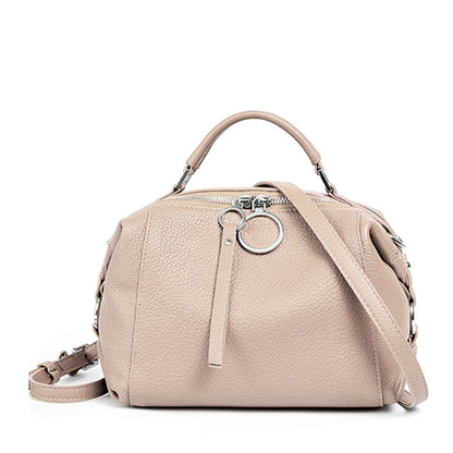 Borsa Boston in Vera Pelle