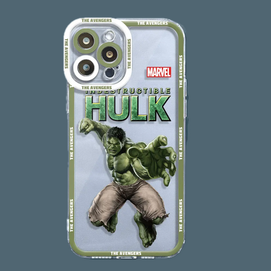 Case with Marvel Hulk design for iPhone 13