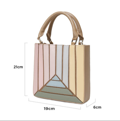 Borsa Geometrica Donna