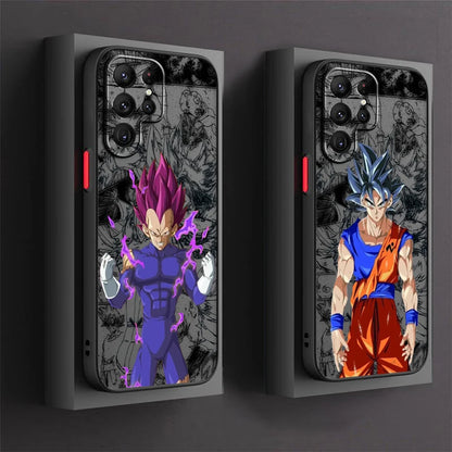 Cover Opaca Traslucida Dragon Ball Z – Design Goku & Vegeta