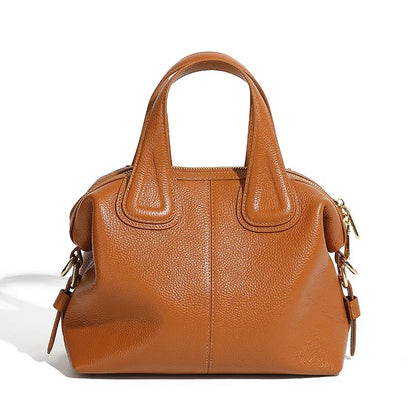 Borsa Boston in Vera Pelle