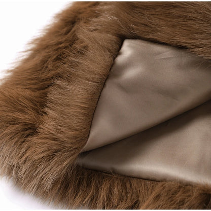 Cappotto Donna in Eco-Pelliccia Fluffy