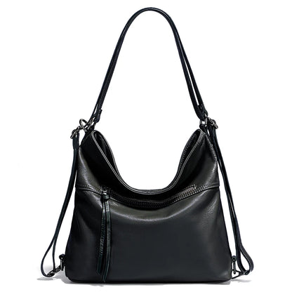 Borsa Trasformabile in Vera Pelle