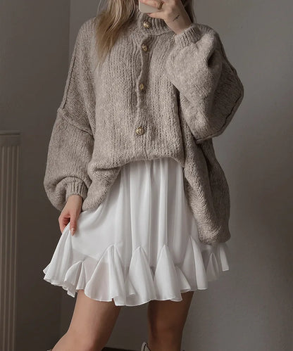 Cardigan Lungo Stile Coreano