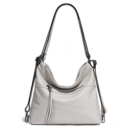 Borsa Trasformabile in Vera Pelle