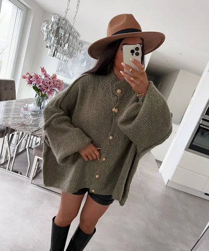 Cardigan Lungo Stile Coreano