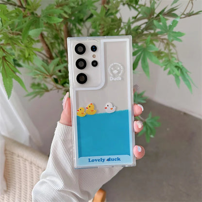 Floating Duck Case for Samsung S23
