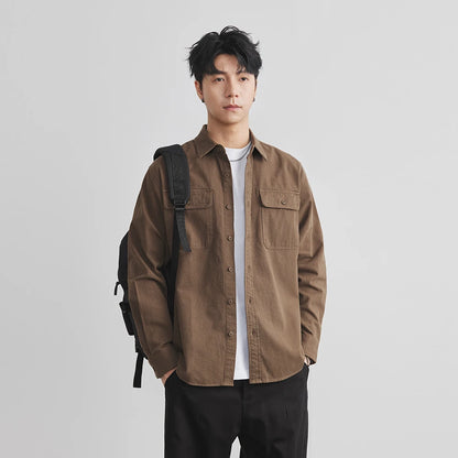 Giacca Camicia Uomo