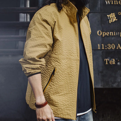 Giacca Uomo Check Giallo
