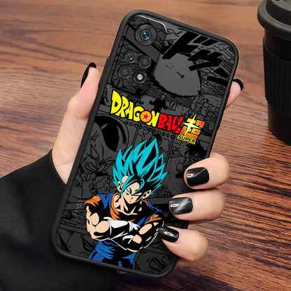 Cover Opaca Traslucida Dragon Ball Z per Xiaomi Redmi Note