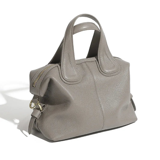 Borsa Boston in Vera Pelle