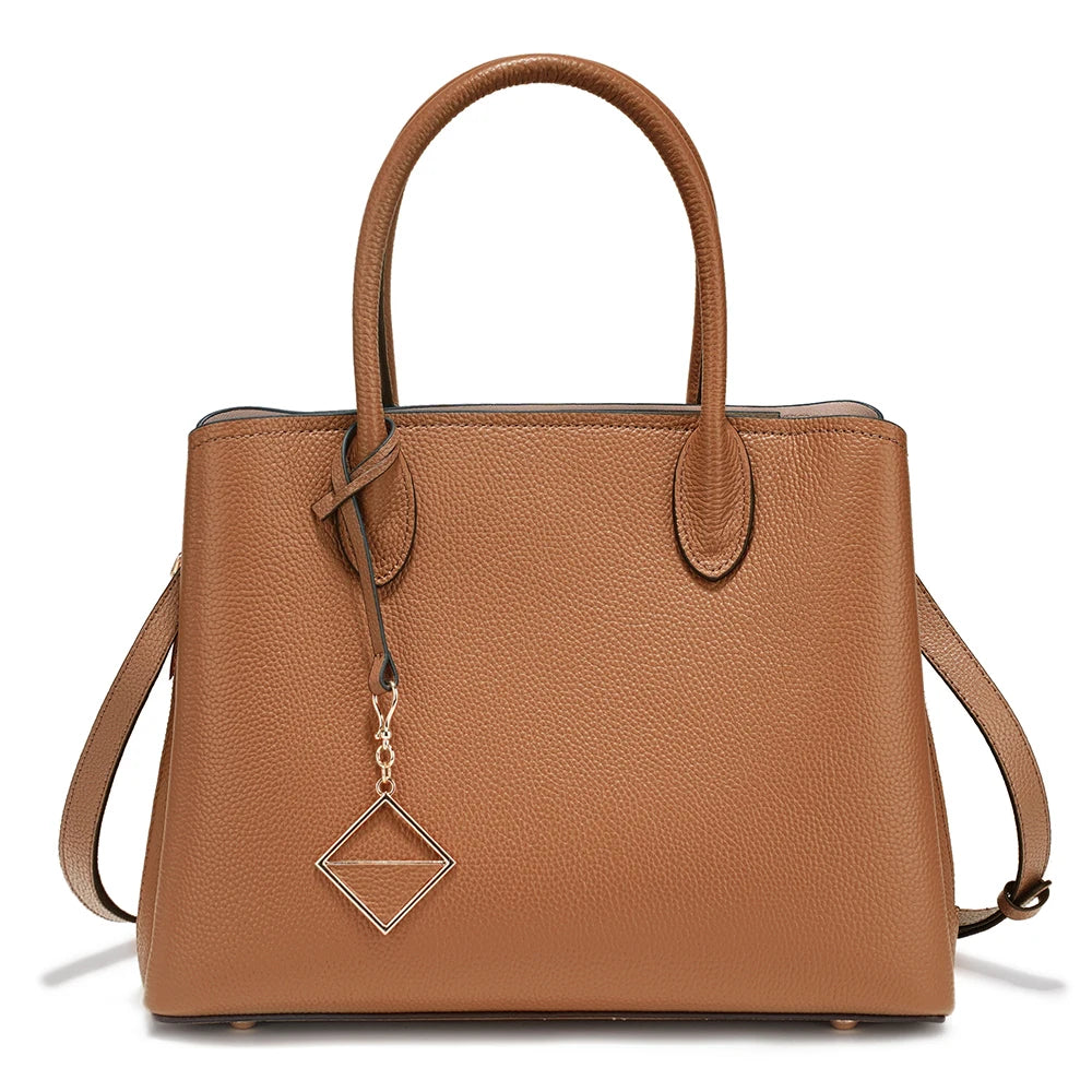 Bolso Shopper de Piel Verdadera