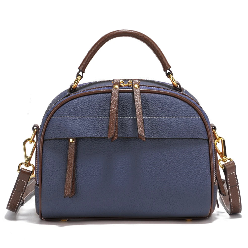 Bolso de hombro de cuero