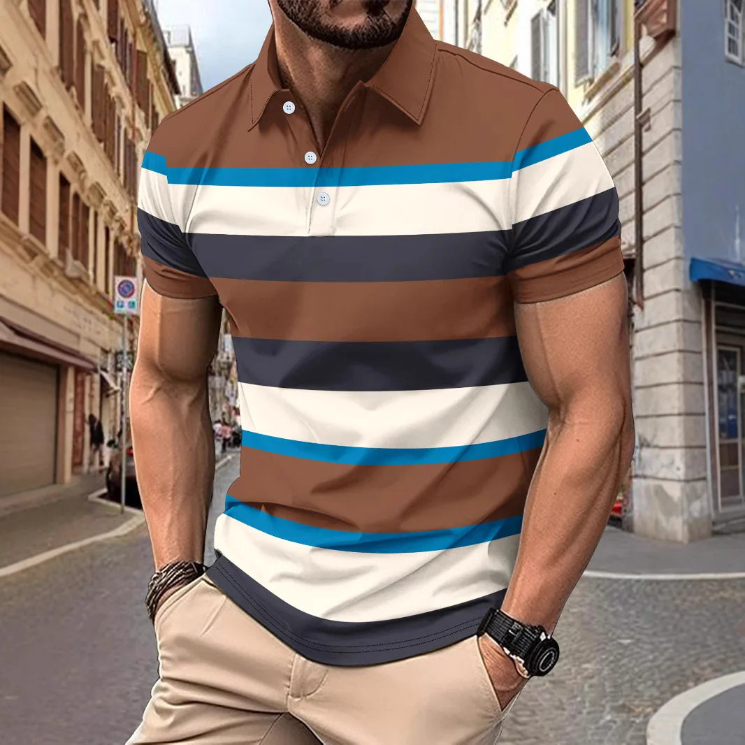 Polo Uomo Estiva Patchwork