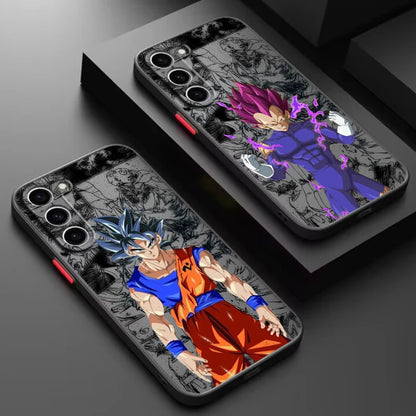 Cover Opaca Traslucida Dragon Ball Z – Design Goku & Vegeta
