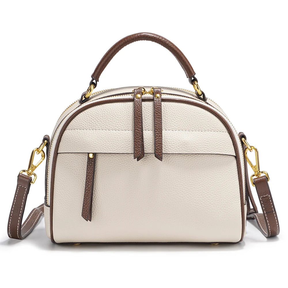 Bolso de hombro de cuero