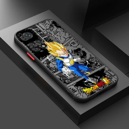 Cover Opaca Traslucida Dragon Ball Z per Xiaomi Redmi Note