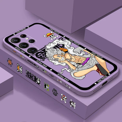 Cover con Cordino Liquido a Forma di Tartaruga per Samsung Galaxy