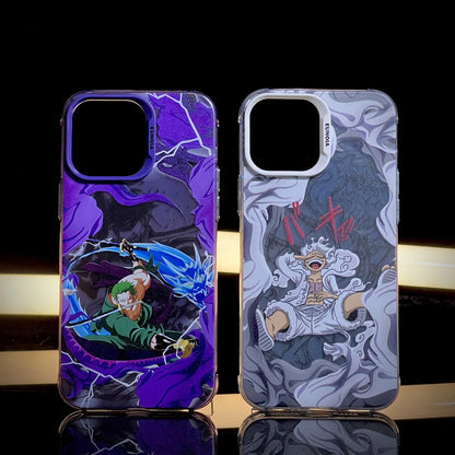 Cover Opaca Antiurto One Piece per iPhone