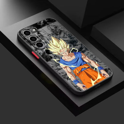Cover Opaca Traslucida Dragon Ball Z – Design Goku & Vegeta