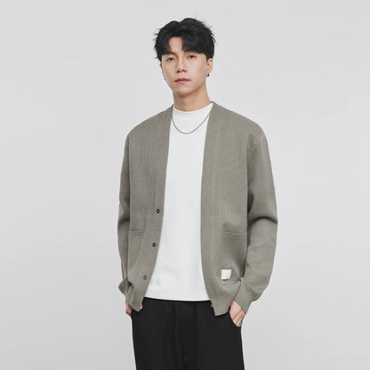Cardigan Uomo Oversize in Maglia