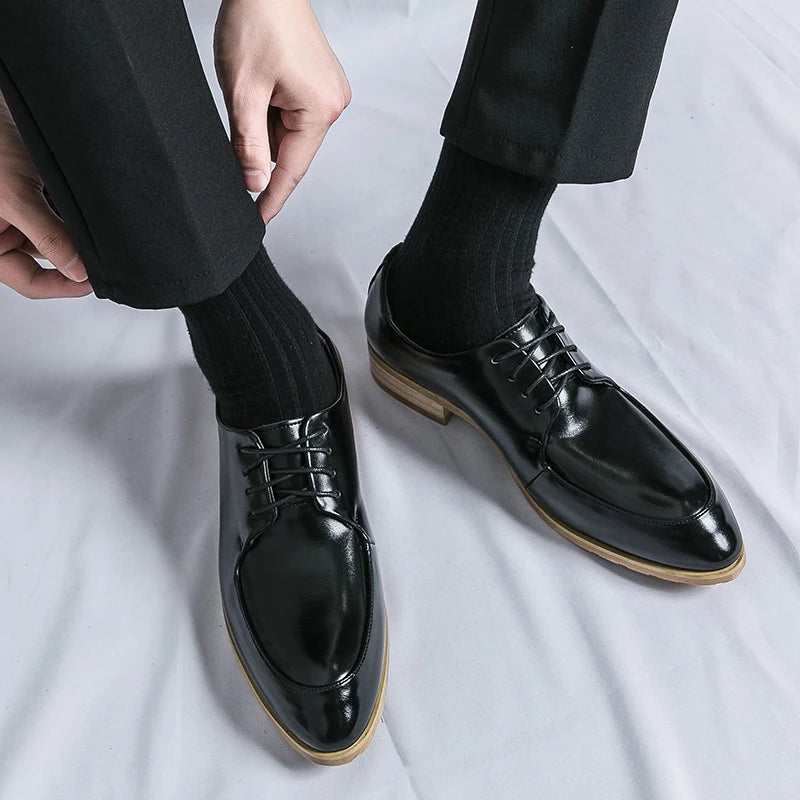 Scarpe Eleganti da Uomo in Pelle