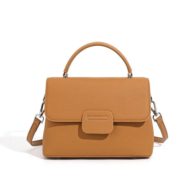 Bolso de hombro de cuero
