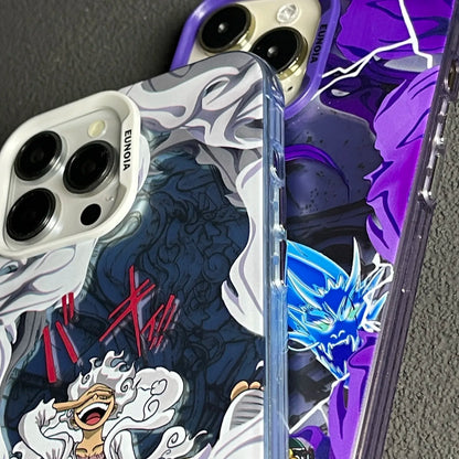 Cover Opaca Antiurto One Piece per iPhone