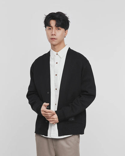 Cardigan Uomo Oversize in Maglia