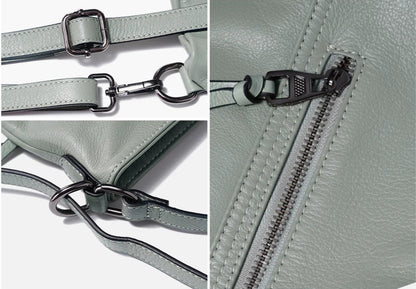 Borsa Trasformabile in Vera Pelle